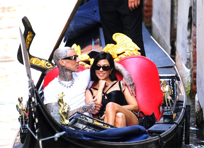 Kourtney Kardashian & Travis Barker