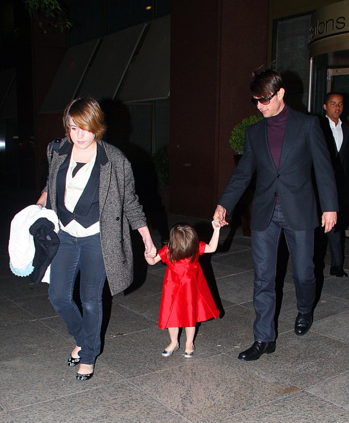 Tom Cruise, Connor, Isabella and Suri Cruise