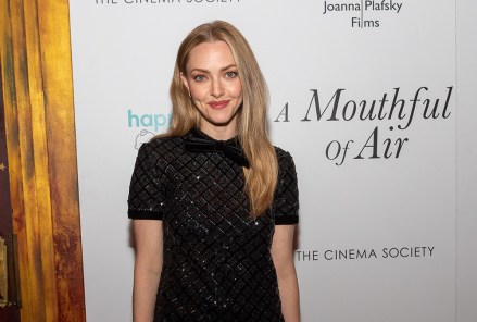 Amanda Seyfried
'A Mouthful of Air' film premiere, The Roxy Hotel, New York, USA - 24 Oct 2021