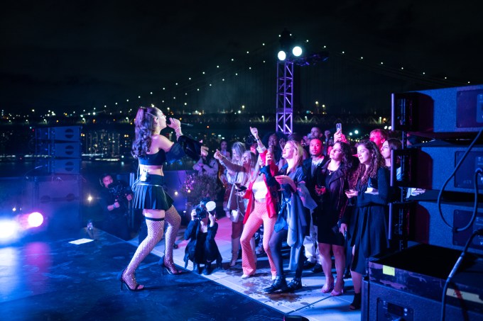 Charli XCX performs at the Pandora ME Event At Dumbo House