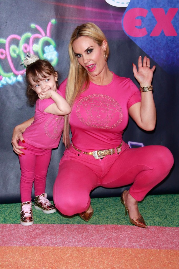 Coco Austin and Chanel Marrow at ‘Trolls The Experience’