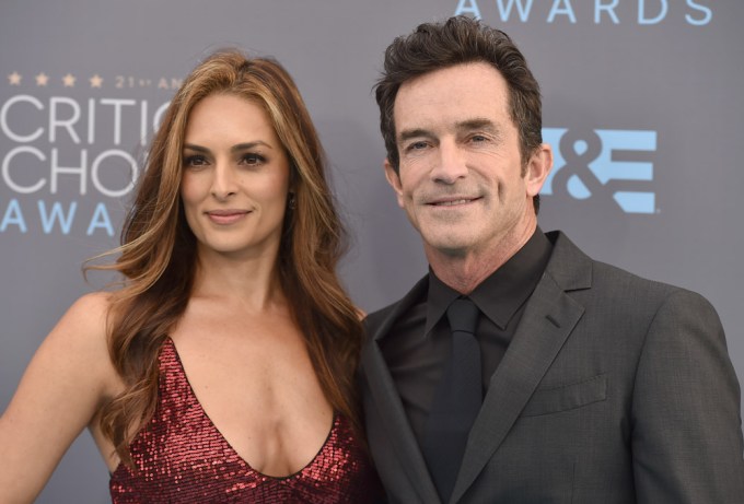 Jeff Probst & Wife Lisa Ann Russell Attend 21st Annual Critics’ Choice Awards