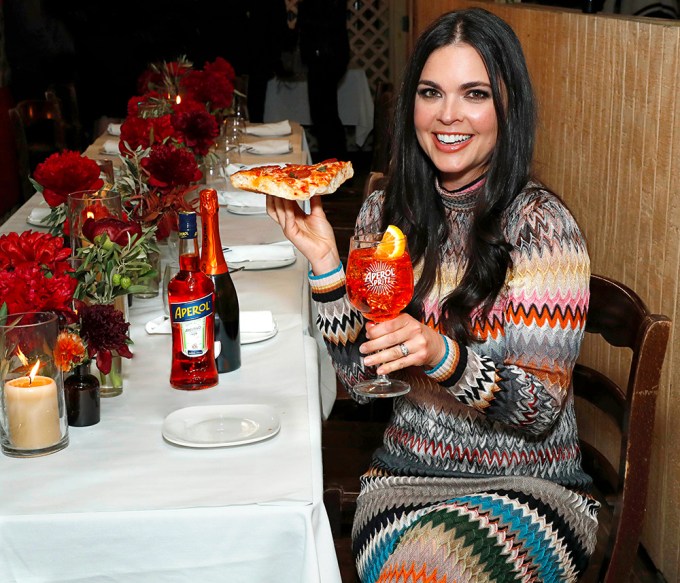 Katie Lee Celebrates National Pizza Month With an Aperol Spritz Party