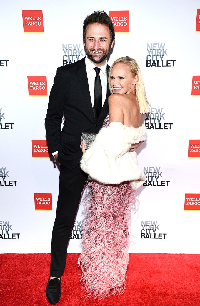 Kristin Chenoweth and Josh Bryant at the 2021 City Ballet Fall Fashion Gala