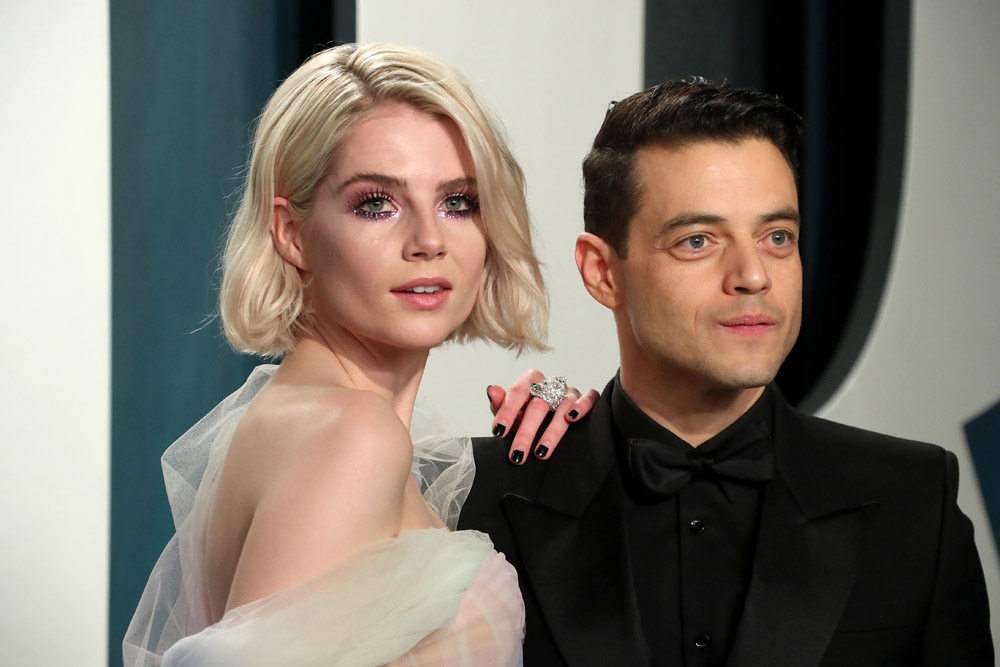 Lucy Boynton and Rami Malek
Vanity Fair Oscar Party, Arrivals, Los Angeles, USA - 09 Feb 2020