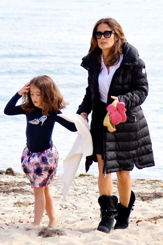 Salma Hayek & Valentina Pinault in 2013