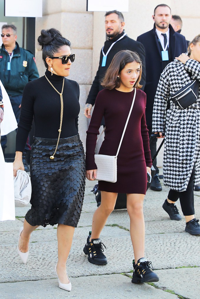 Salma Hayek & Valentina Pinault in 2019