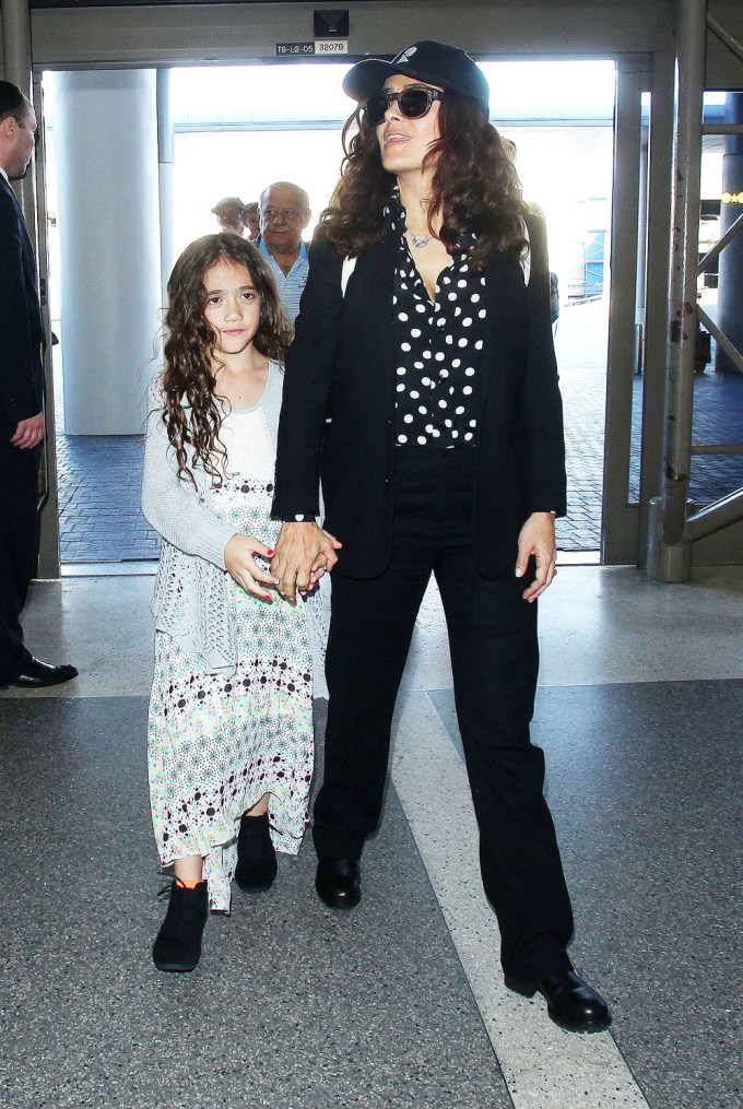 Salma Hayek &r Valentina Pinault In 2015