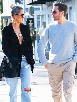 Scott Disick Khloe Kardashian