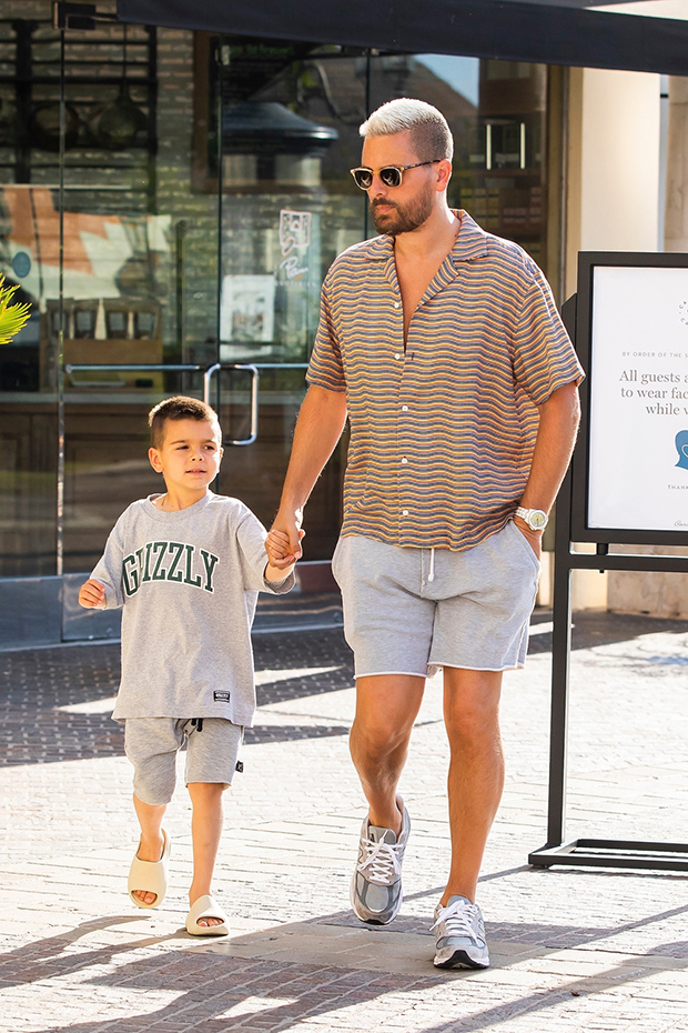 Scott Disick & son Reign