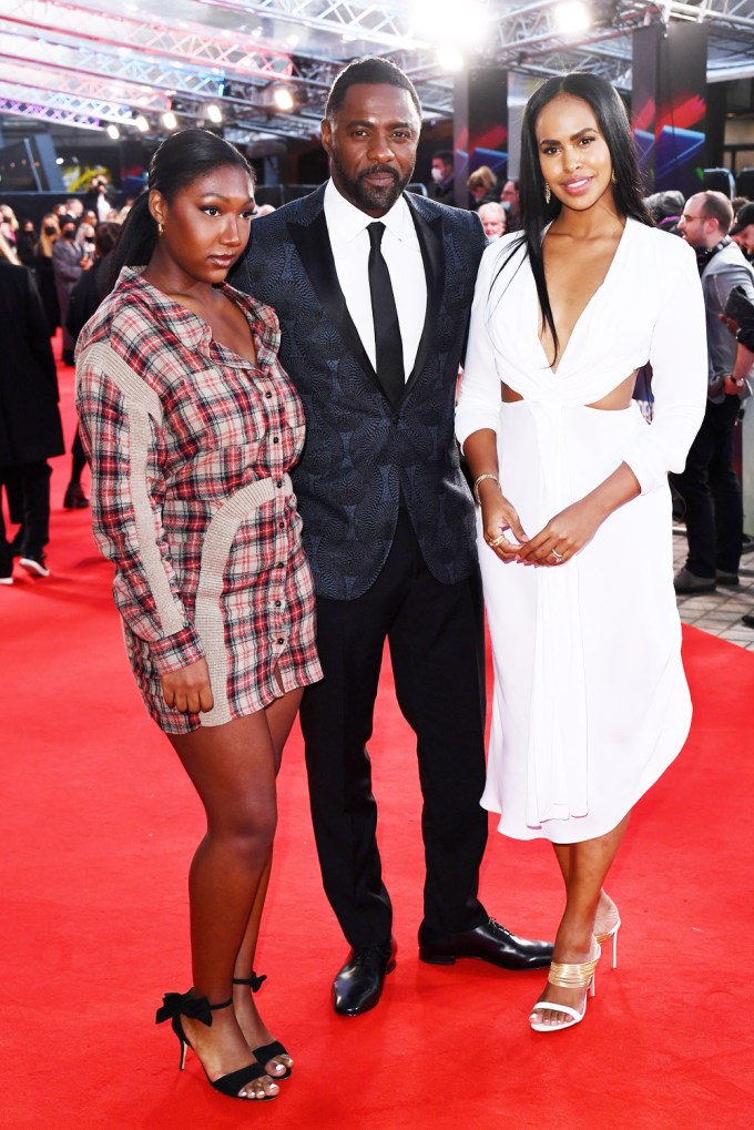 Isan Elba, Idris Elba & Sabrina Elba