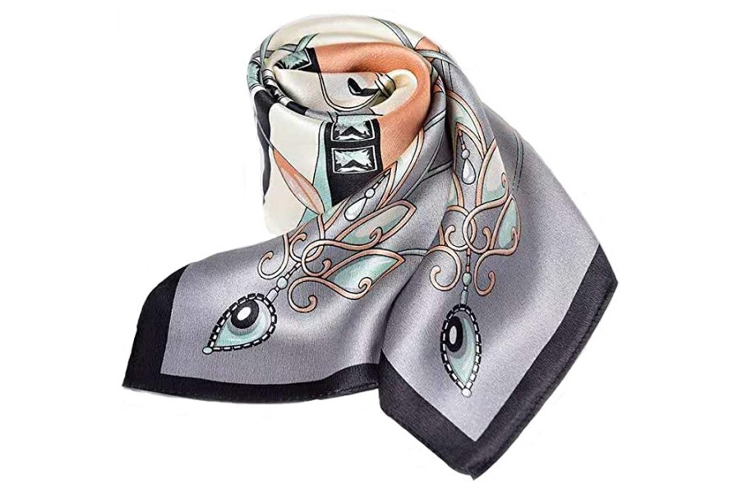 women silk scarf review