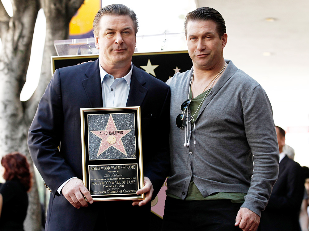 Alec Baldwin, Stephen Baldwin Alec Baldwin, left, and Stephen Baldwin pose together after Alec Baldwin received a star on the Hollywood Walk of Fame in Los Angeles onAlec Baldwin Walk of Fame, Los Angeles, USA