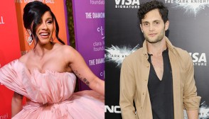 Penn Badgley Cardi B