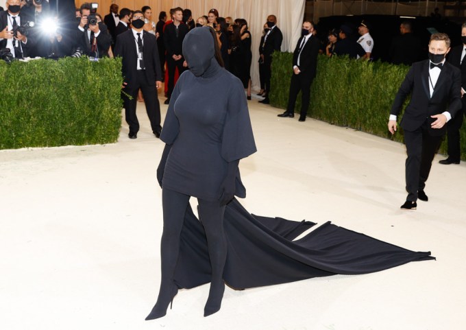 Kim Kardashian at the 2021 Met Gala