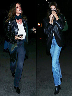 Cindy Crawford; Kaia Gerber