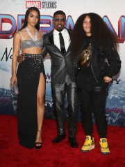 Corinne Bishop, Jamie Foxx and Annalise Bishop'Spider-Man: No Way Home' film premiere, Arrivals, Regency Village Theater, Los Angeles, California, USA - 13 Dec 2021