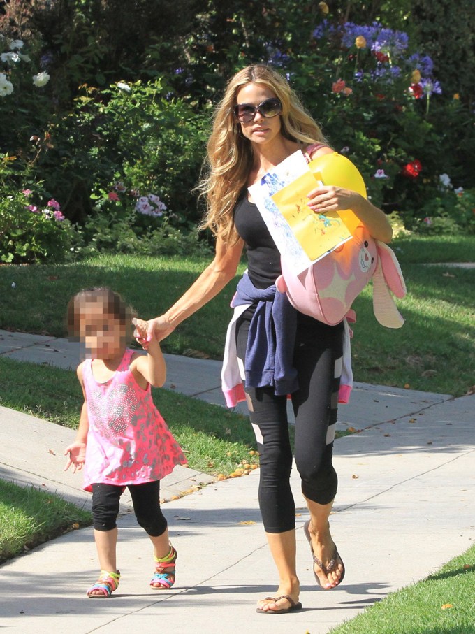 Denise Richards & Daughter Eloise