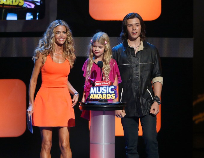 Disney Richards & Daughter Lola at the Radio Disney Music Awards