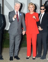 Katy Perry and guest dressed as Bill and Hillary ClintonDerek Hough leaving Casamigos Tequila Halloween Bash, Los Angeles, USA - 28 Oct 2016