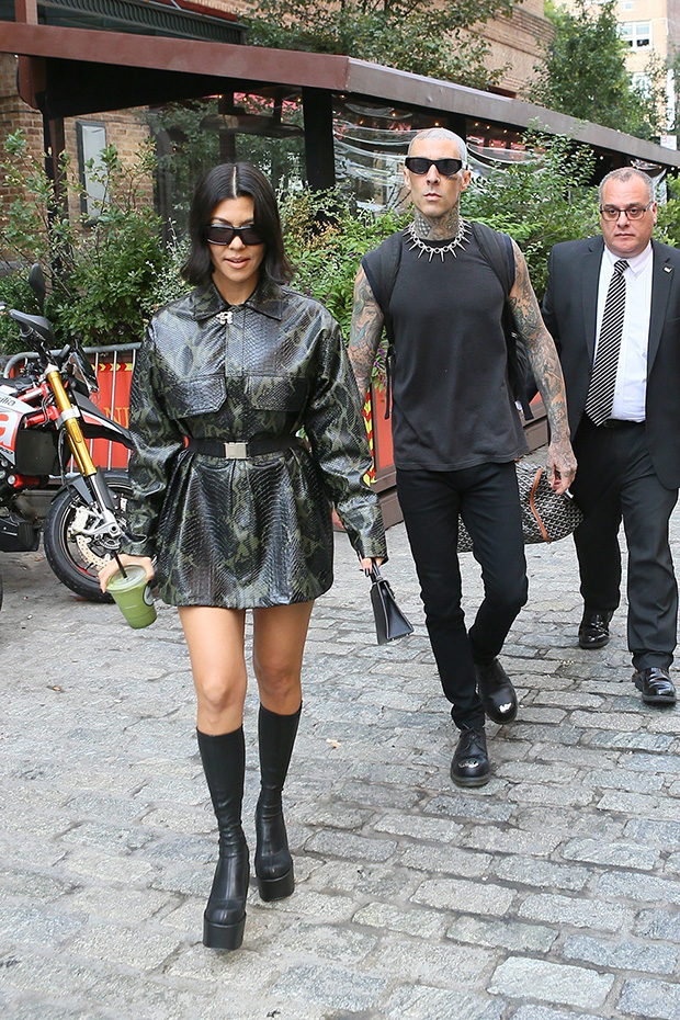 Kourtney Kardashian & Travis Barker