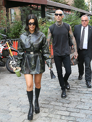 Kourtney Kardashian & Travis Barker