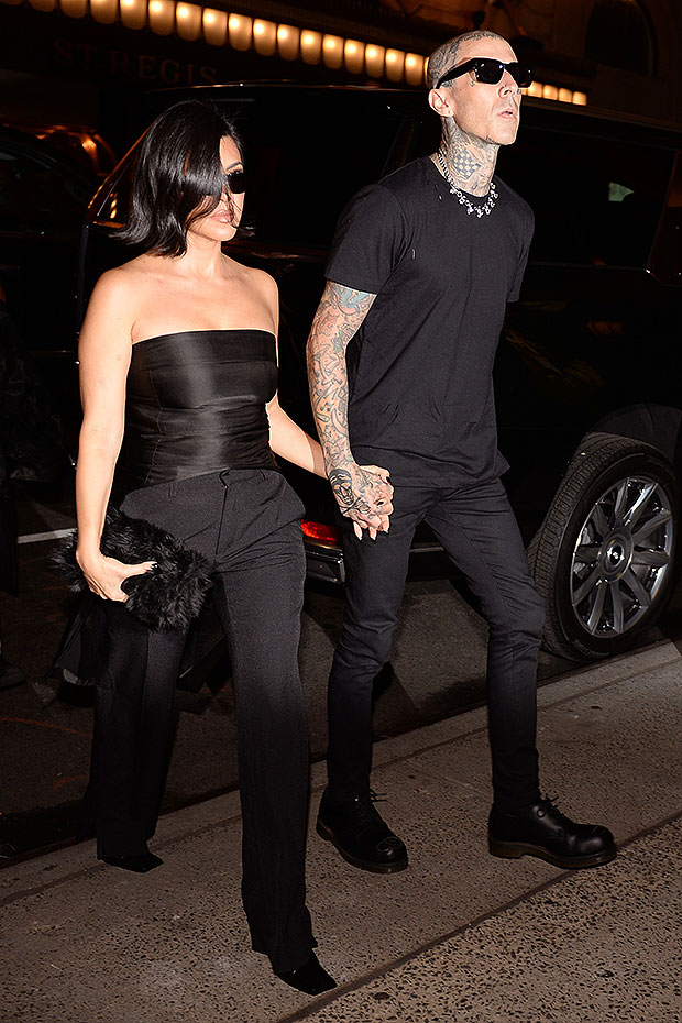 Kourtney Kardashian & Travis Barker