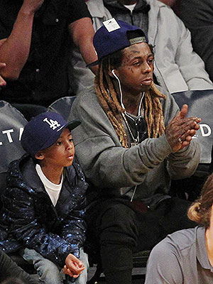 lil wayne and son kameron
