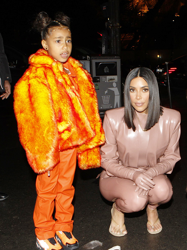 North West; Kim Kardashian