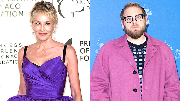 Sharon Stone and Jonah Hill