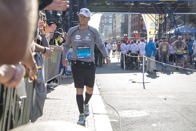 Jim Wahlberg during a race