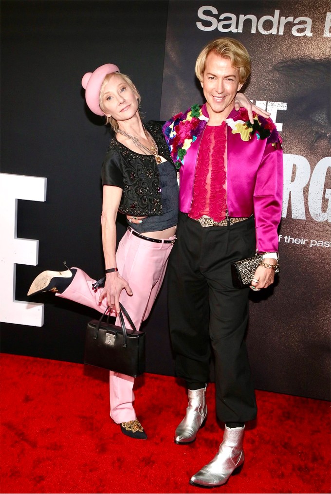 Anne Heche & Derek Warburton at ‘Unforgivable’ premiere