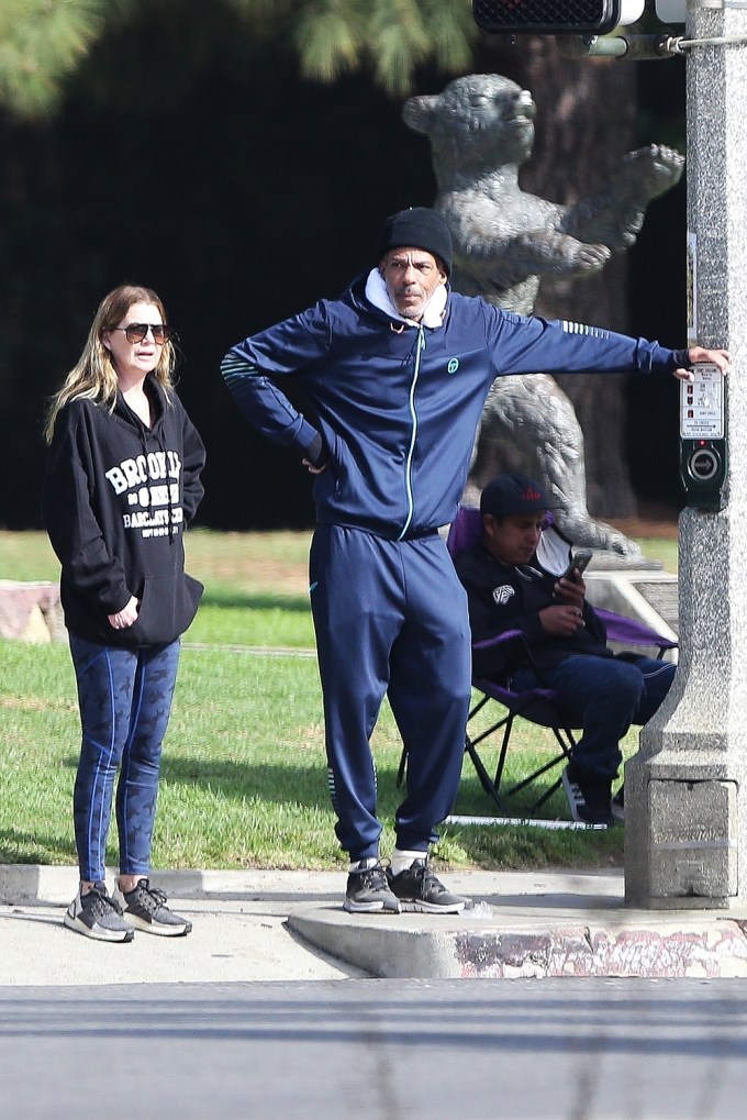 Ellen Pompeo & Chris Ivery on a Morning Hike