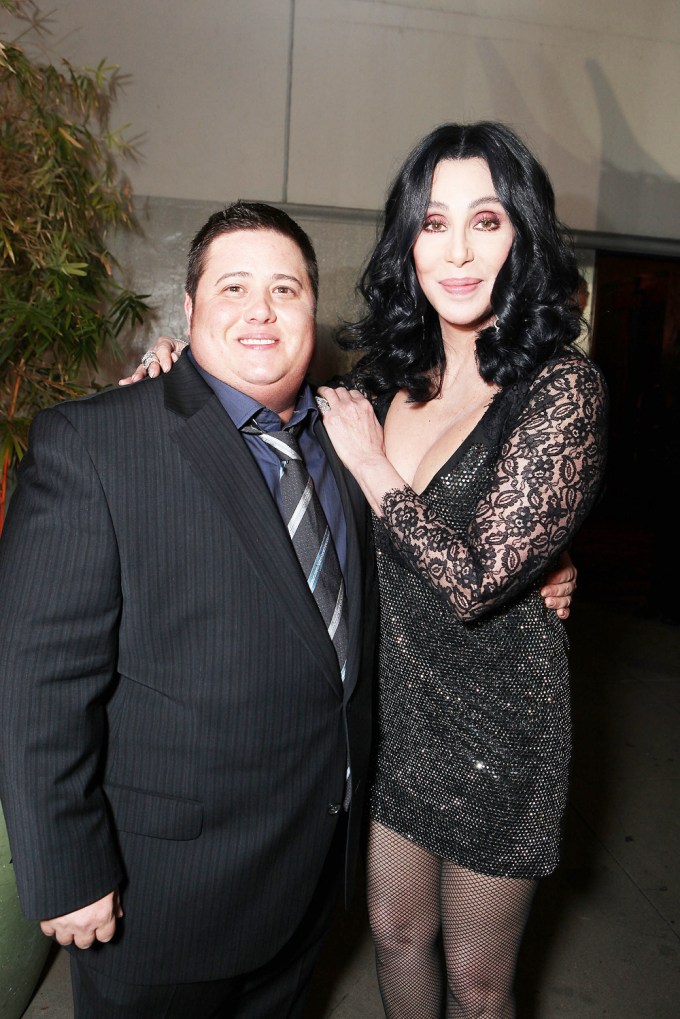 Cher & Chaz Bono in 2019