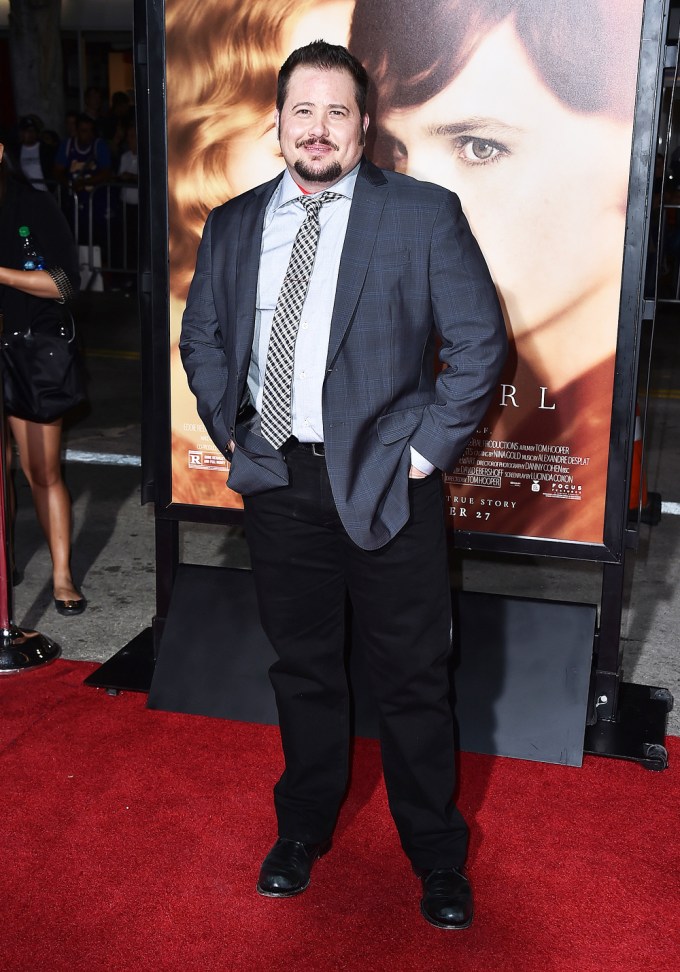 Chaz Bono At ‘The Danish Girl’ Premiere In 2015