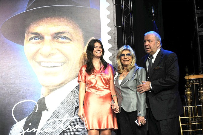 Frank Sinatra Jr., Nancy Sinatra, and AJ Lambert