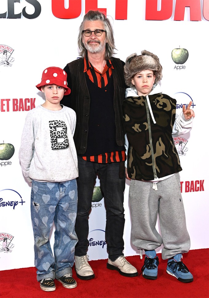 Jason Starkey and his kids