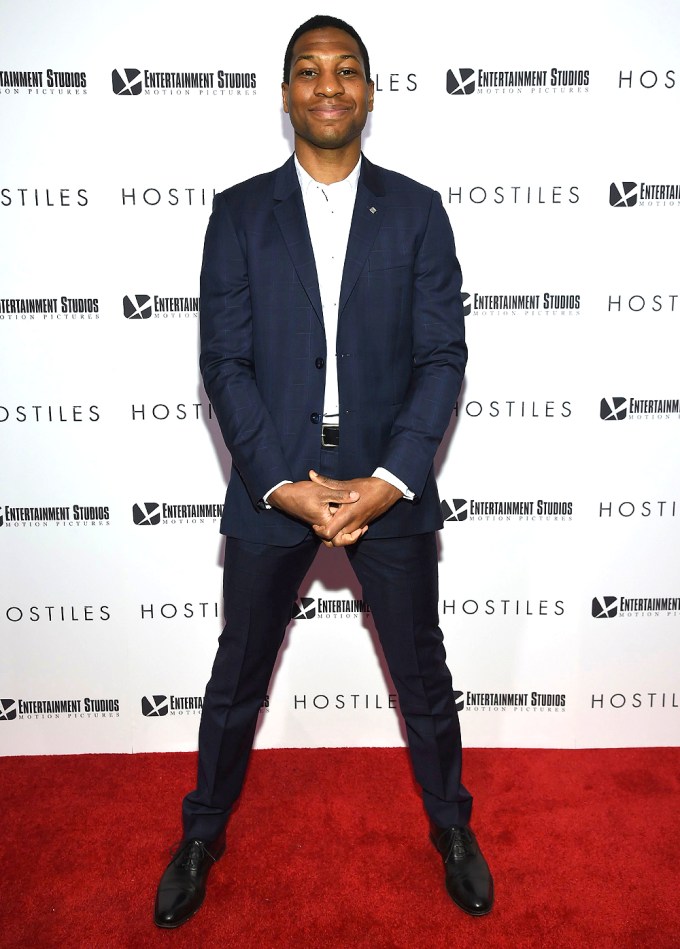 Jonathan Majors at a ‘Hostiles’ Screening