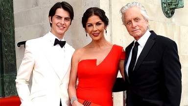 Michael Douglas, Catherine Zeta-Jones,Dylan Douglas