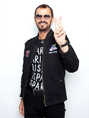 Ringo Starr poses for a portrait at the Sunset Marquis in Los AngelesRingo Starr Portrait Session, West Hollywood, USA - 11 Oct 2019