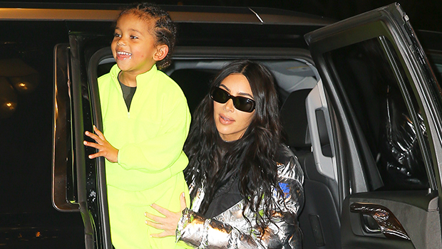 kim kardashian and saint west