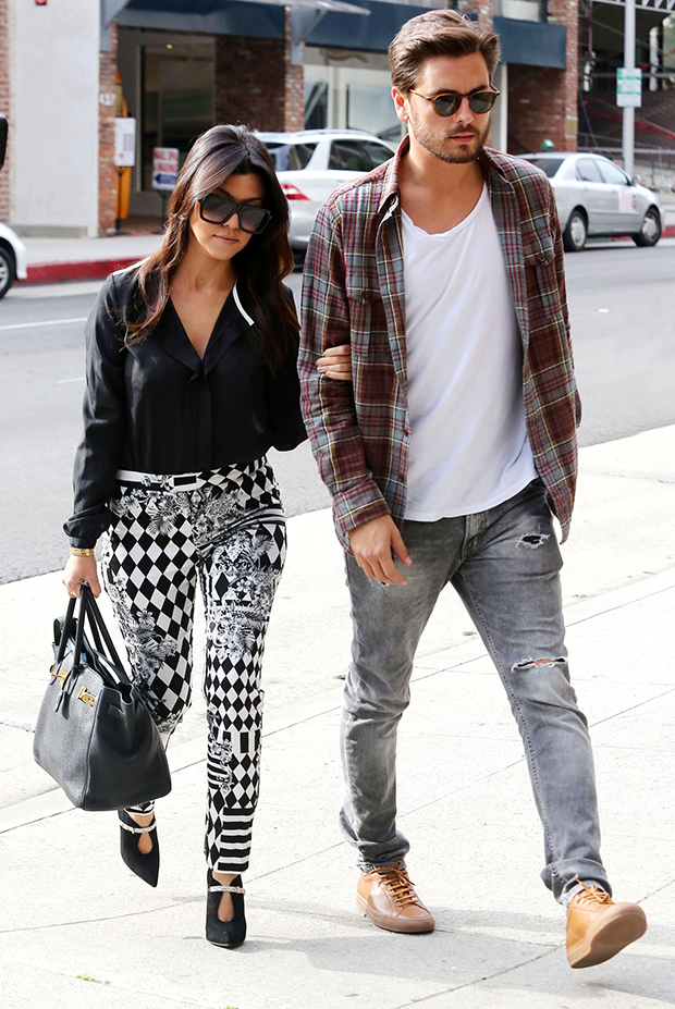 Kourtney Kardashian, Scott Disick