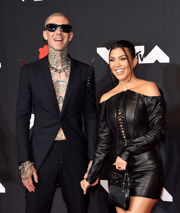 Travis Barker & Kourtney Kardashian 