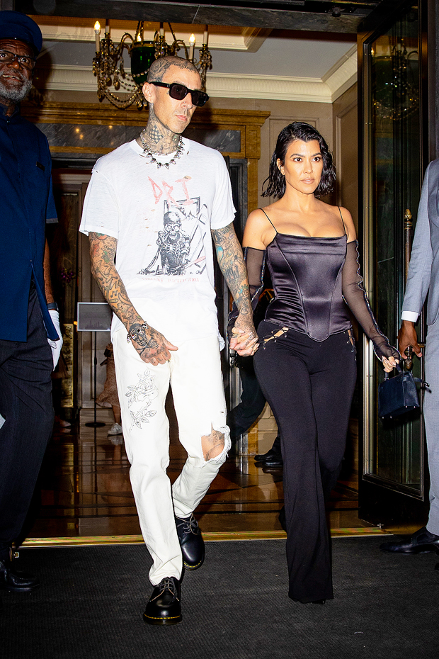 Travis Barker & Kourtney Kardashian