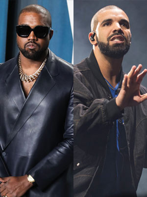 kanye and drake