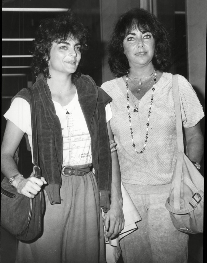 Elizabeth Taylor & Liza Todd