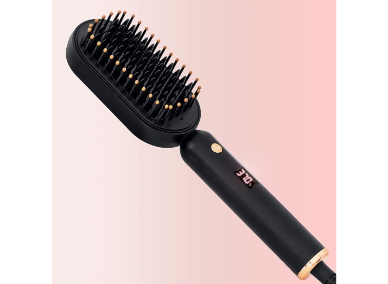 ella bella hair straightening brush