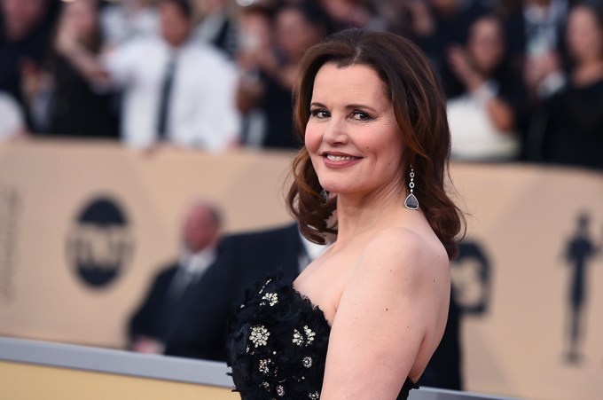 Geena Davis Smiles at the SAGs