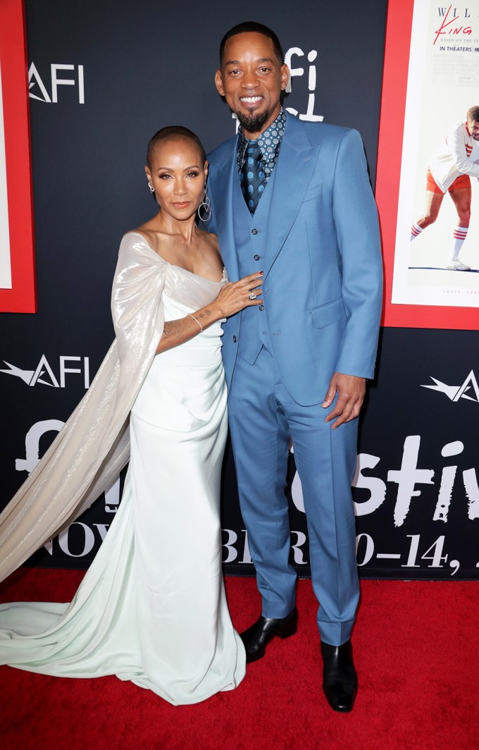 Will Smith & Jada Pinkett-Smith at the ‘King Richard’ premiere