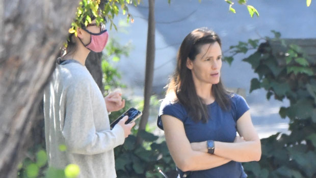 Violet Affleck & Jennifer Garner